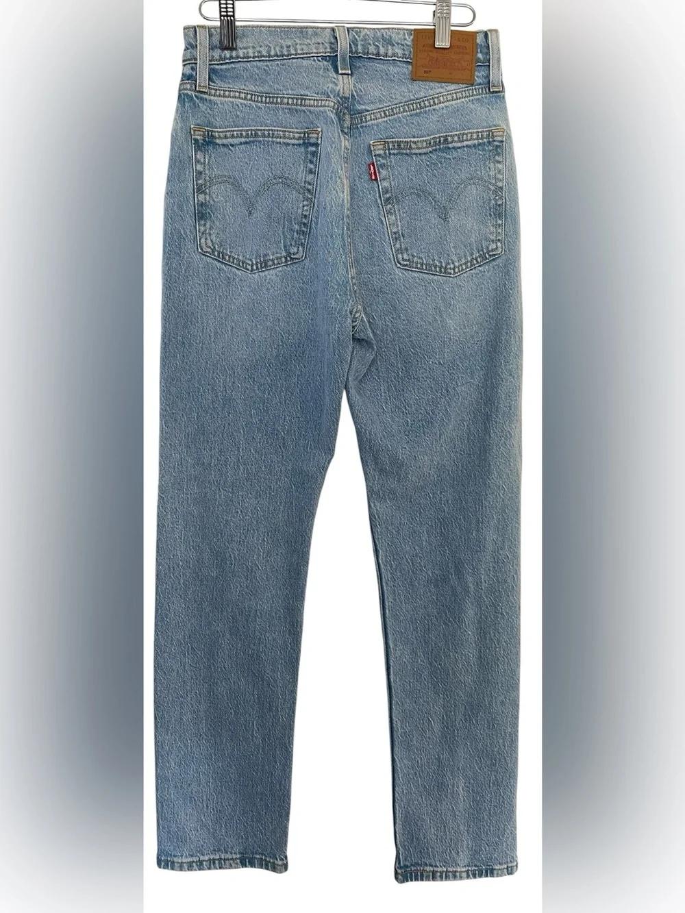 Levi's Light Blue Straight Leg Jeans